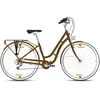 Dviratis Tabou Retro ruda-juodas-S / 17" (Dydis: S / 17")