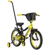 Dviratis Tabou Rocket Alu 16 juodas-yellow