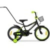 Dviratis Tabou Rocket CS Alu 12 juodas-lime