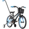 Dviratis Tabou Rocket Lite 14 steel-mėlynas