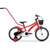 Dviratis Tabou Rocket Lite 16 red-baltas