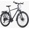 Dviratis Unibike Explorer GTS 2026 pilkas-M / 19" (Dydis: M / 19")
