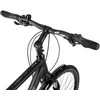 Dviratis Unibike Flash EQ GTS 2025 juodas-17" (Dydis: 17")