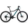 Dviratis Unibike Fusion Lady 29 2024 juodas-turquoise-19" (Dydis: 19")
