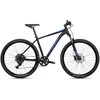 Dviratis Unibike Shadow 29 2025 juodas-mėlynas-19" (Dydis: 19")