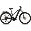 Elektrinis dviratis Cube Nuride Hybrid Performance 600 Trapeze slabgrey'n'juodas 2026-54 cm (Dydis: 54 cm)