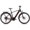Elektrinis dviratis Cube Touring Hybrid Pro 625 cinnamon'n'oranžinis 2025-58 cm (Dydis: 58 cm)