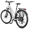 Elektrinis dviratis Romet e-Gazela 2.0 504WH 2025 sidabrinis-19" / L (Dydis: 19" / L)