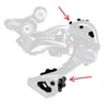 Galinio pavarų perjungėjo ratukų komplektas Shimano RD-M9000