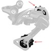 Galinio pavarų perjungėjo ratukų komplektas Shimano RD-M8000