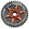 Galinis žvaigždžių blokas SunRace CSMX3 10-speed juodas-11-42T