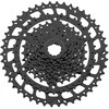 Galinis žvaigždžių blokas SunRace CSU980 9-speed juodas-11-42T