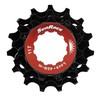 Galinių žvaigždučių komplektas SunRace SPCS10 11-13-15T 10-speed with lockring juodas