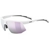 Glasses uvex aerios s baltas matt / mirror rose