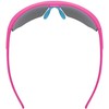 Glasses uvex aerios s pink matt / mirror mėlynas