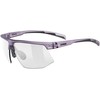 Glasses uvex aerios s V violetinė matt trans / smoke