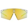 Glasses uvex ultimate pace ultra CV baltas matt / mirror yellow