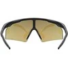 Glasses uvex ultimate pace ultra CV juodas matt / mirror mėlynas