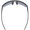Glasses uvex vectiv juodas matt / mirror mėlynas