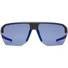 Glasses uvex vectiv juodas matt / mirror mėlynas