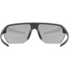 Glasses uvex vectiv juodas matt / mirror sidabrinis