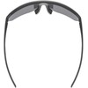 Glasses uvex vectiv juodas matt / mirror sidabrinis