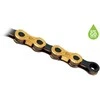 Grandinė KMC X12 Ti-N Gold/Juodas 12-speed 126-links Waxed
