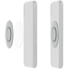Adapteris telefonui universalus priklijuojams Fidlock VACUUM uni phone patch pusiau skaidrus