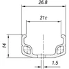 Mach 1 Ratlankis Mach1 110 28" - 622x21C Juodas 36H ZigZag V8.5