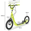 Paspirtukas HyperMotion Runkie 16" yellow