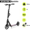Paspirtukas HyperMotion Skyline juodas-pink