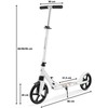 Paspirtukas HyperMotion City Swift 12 baltas