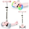 Paspirtukas HyperMotion Tringo LED pink
