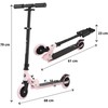 Paspirtukas HyperMotion Willy pink