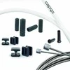 Pavarų troselių komplektas Capgo BL Doube(2x) stainless Shimano/Sram Road &amp; MTB baltas
