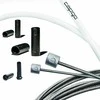 Pavarų troselių komplektas Capgo BL Double(2x) ECO stainless Shimano/Sram Road &amp; MTB baltas