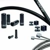 Pavarų troselių komplektas Capgo OL Doube(2x) stainless Kevlar Shimano/Sram Road &amp; MTB juodas