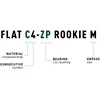 Pedalai ACID Flat C4-ZP Rookie M plastikas