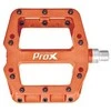Pedalai ProX Base Pro 26 plastikas Pins axle Cr-Mo oranžinis