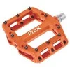 Pedalai ProX Base Pro 26 plastikas Pins axle Cr-Mo oranžinis