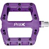 Pedalai ProX Base Pro 26 plastikas Pins axle Cr-Mo violetinė