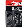 Pedalai Prox Stig Alu axle Cr-Mo Pins juodas