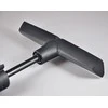 Pompa pastatoma BETO plieno CMP-137SG5 juodas Dual-head su manometriu
