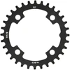 Priekinis dantratis SunRace CRMX04 Narrow-Wide Alu 104BCD juodas-30T
