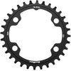 Priekinis dantratis SunRace CRMX30 siauras platus asimetrinis Alu 96BCD 32T