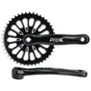 Priekinis žvaigždžių blokas ProX Cruiser Alu 1-speed 44T 170mm juodas