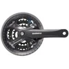 Priekinis žvaigždžių blokas Shimano ACERA FC-M361-48T 175MM 7/8-speed juodas-48X38X28T