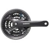 Priekinis žvaigždžių blokas Shimano ACERA FC-M361-42T 175MM 7/8-speed juodas-42X32X22T