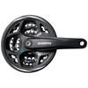 Priekinis žvaigždžių blokas Shimano ALTUS FC-M311-42T 170MM 7/8-speed juodas-42X32X22T