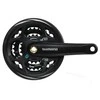 Priekinis žvaigždžių blokas Shimano ALTUS FC-M311-48T 175MM 7/8-speed juodas-48X38X28T